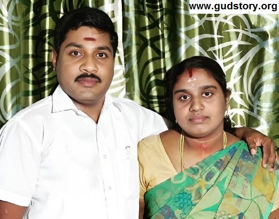 GP Muthu with wife 